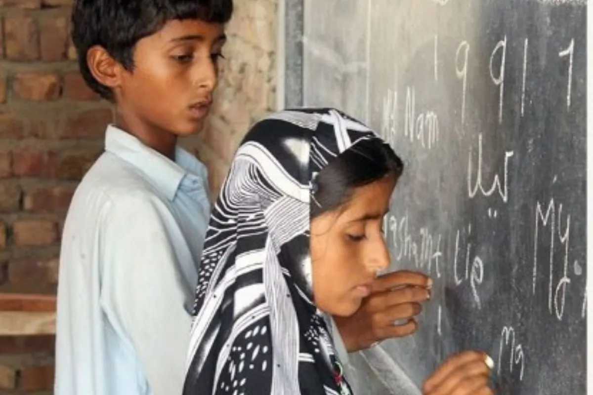 Students in a classroom supported by SHARE PATH